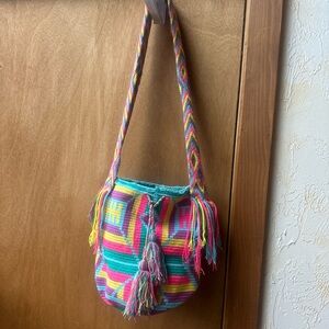 Colorful Bohemian Woven Boho/crossbody Bag